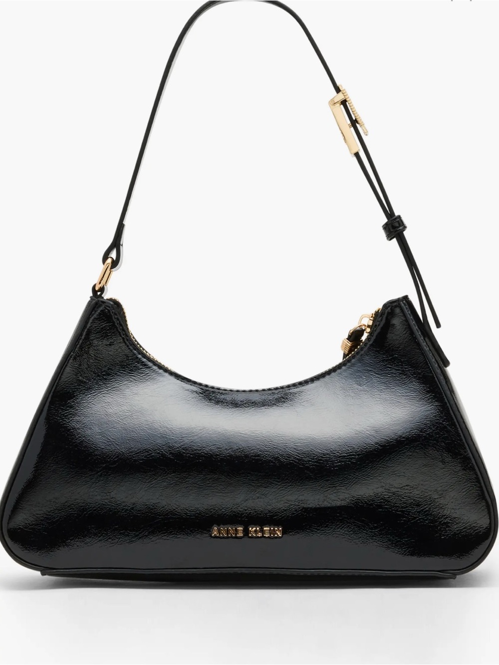 Anne Klein Black East/West Shoulder Bag
